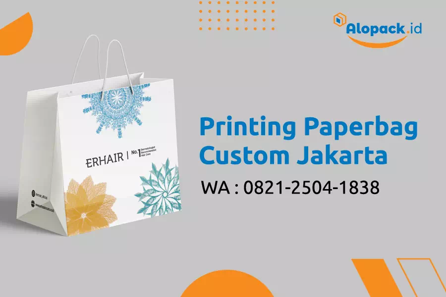 Printing Paper bag Custom Langsung Produsen Paper bag Jakarta