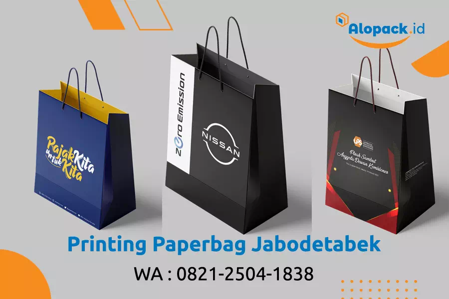 Spesialis Printing Paper Bag Custom di Jabodetabek